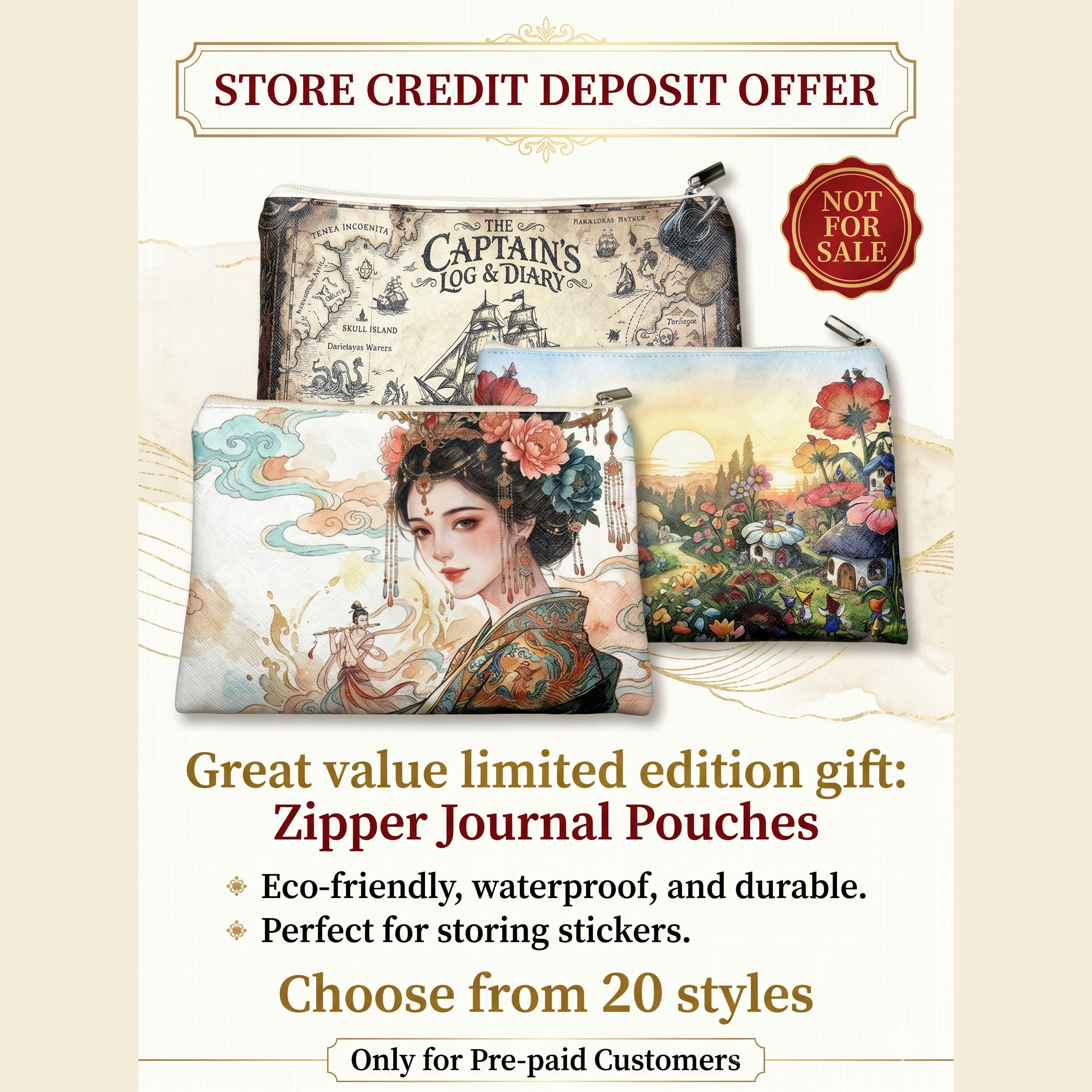 【Prepay Link】Prepay Offer: Store Credit + Exclusive Limited Gifts