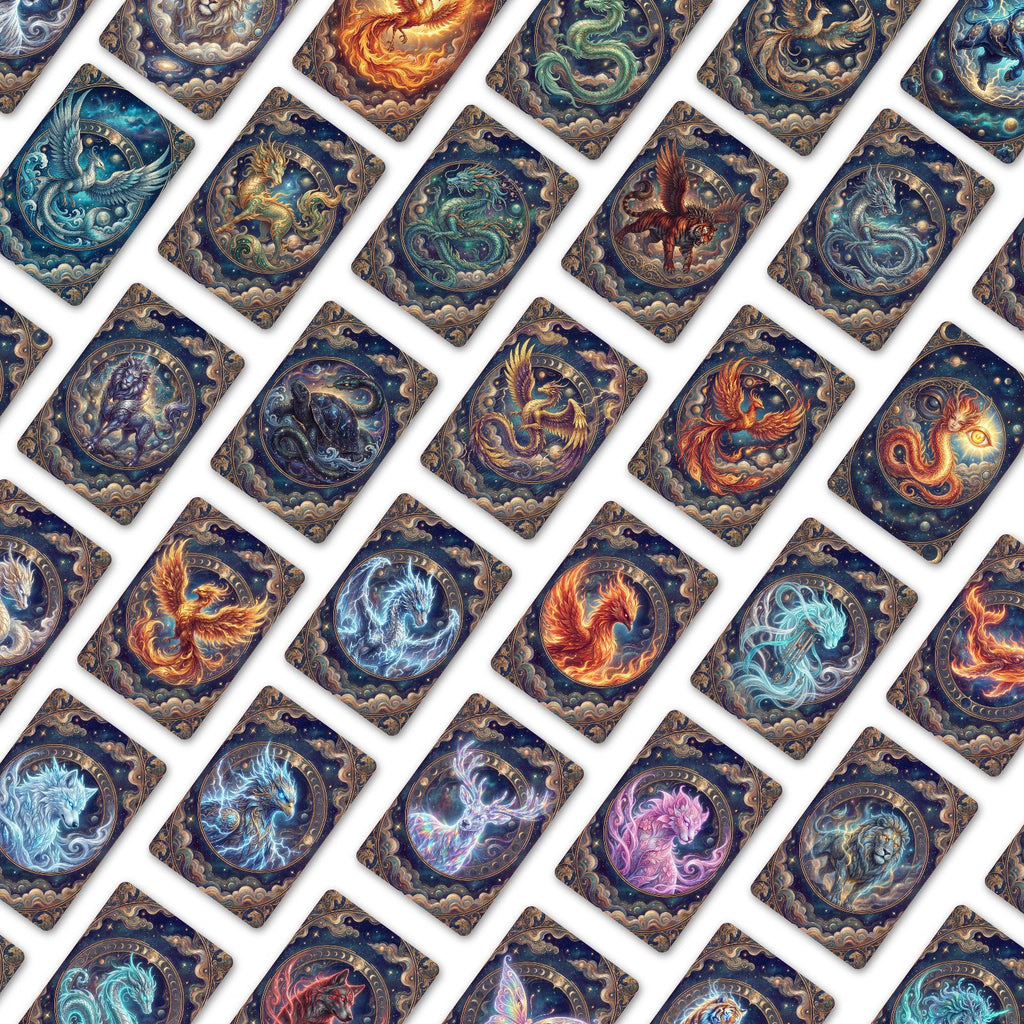 [36 pcs]  Mythical Creatures ATC cards