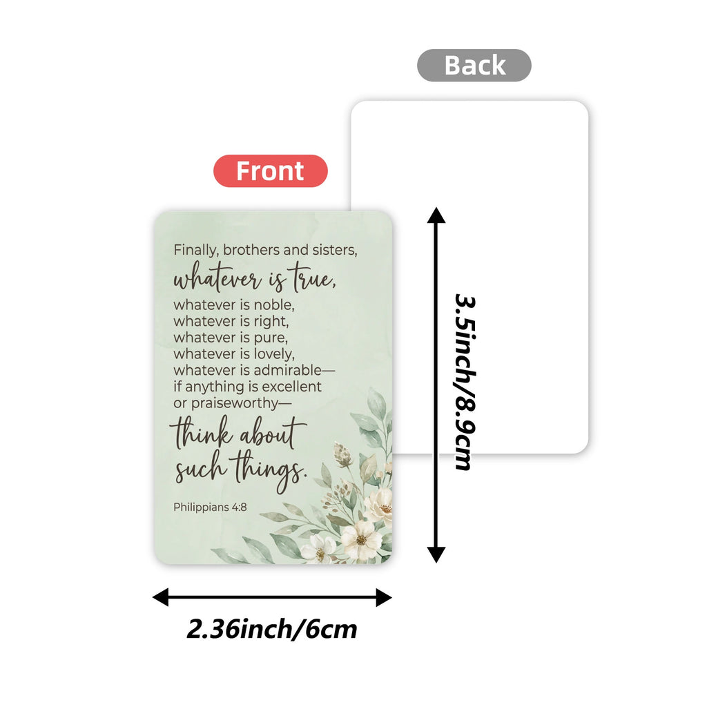 [36 pcs] Gentle handwriting ATC cards