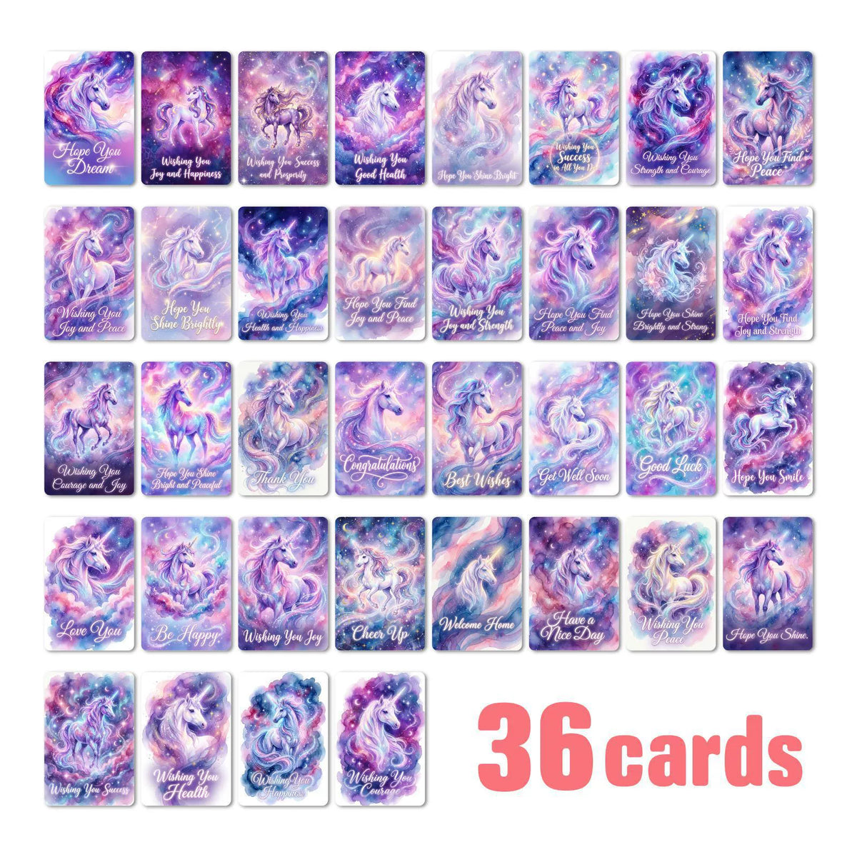 [36 pcs] Dream Unicorn ATC cards