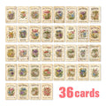 [36 pcs] Forest Mushrooms ATC cards