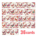 [36 pcs] Butterfly Thanks Card ATC cards