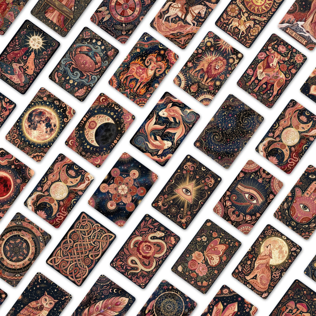 [36 pcs] Tarot Style ATC cards