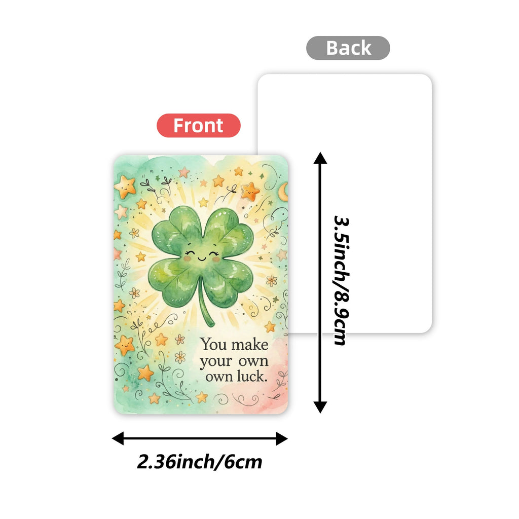 [36 pcs] Cute Watercolor Illustration Text ATC cards