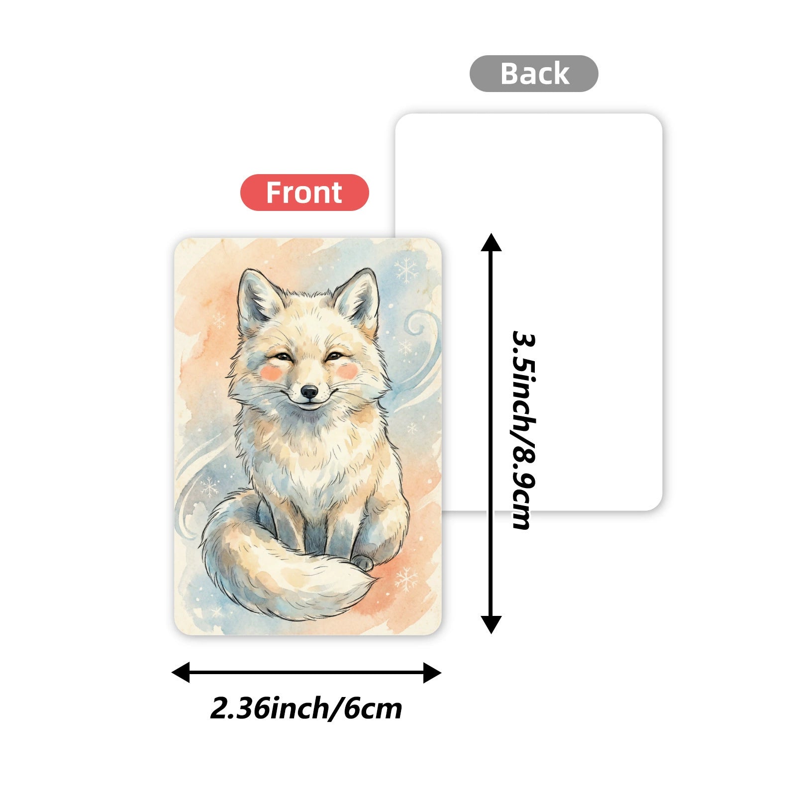 [36 pcs] Healing animals ATC cards