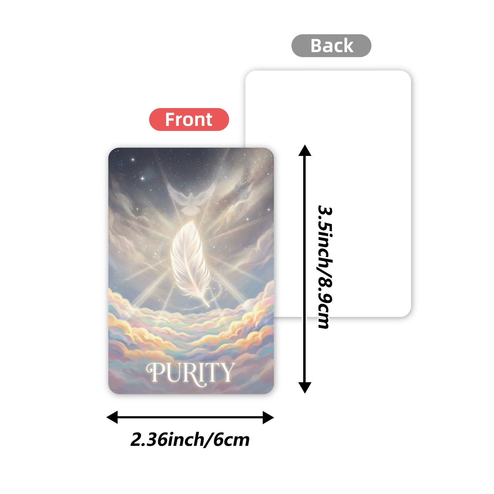 [36 pcs] Healing Starry Sky ATC cards
