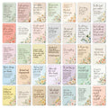 [36 pcs] Gentle handwriting ATC cards