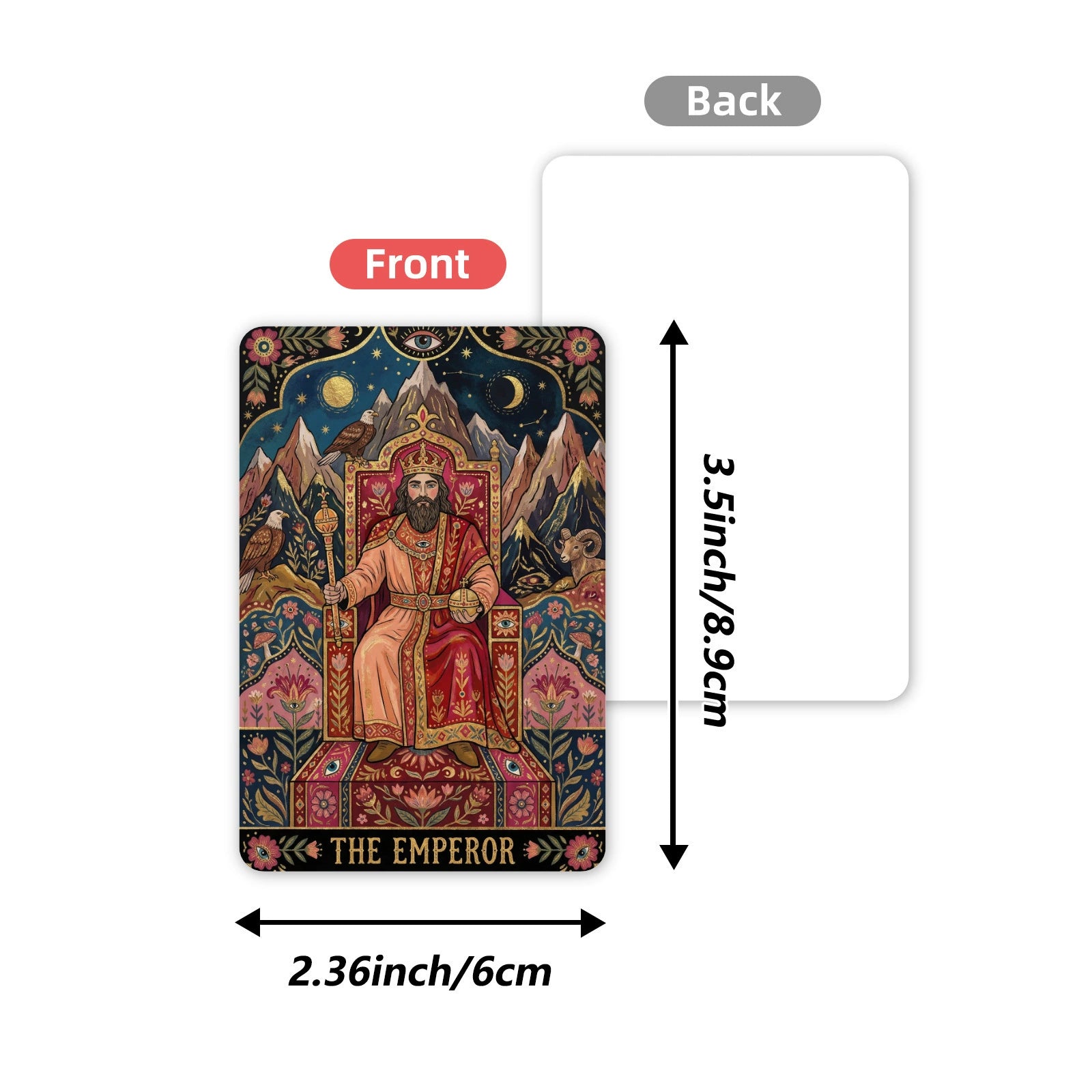 [36 pcs] Tarot Style ATC cards