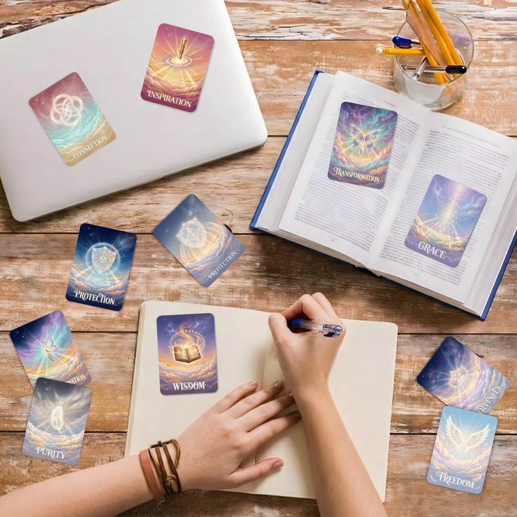 [36 pcs] Healing Starry Sky ATC cards