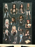 Vampire Hunter Girls | 5.8" x 8.3" Aesthetic Matte PET Sticker Sheet for Journaling, Scrapbooking & ATC Cards